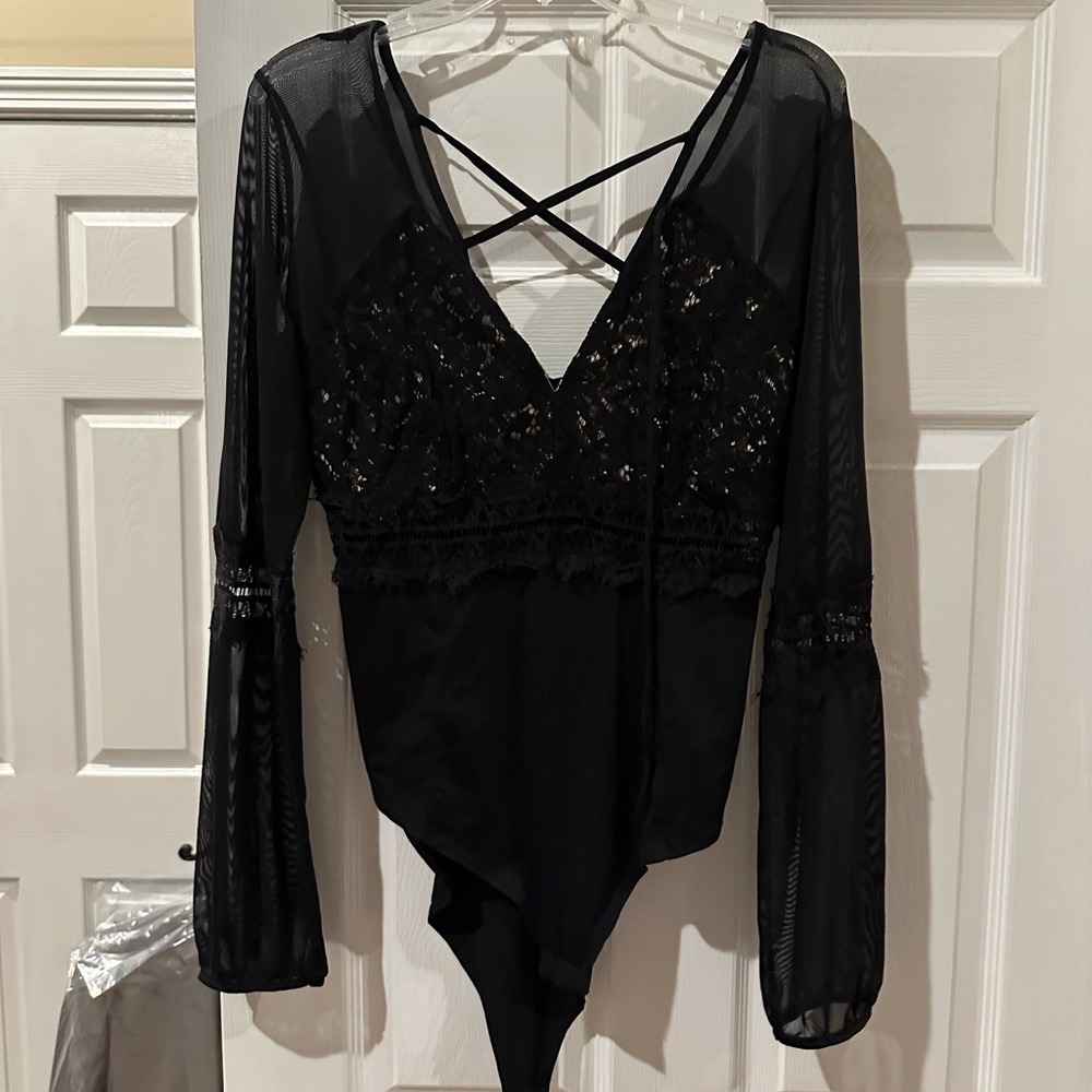 Forever 21 Black Bodysuit